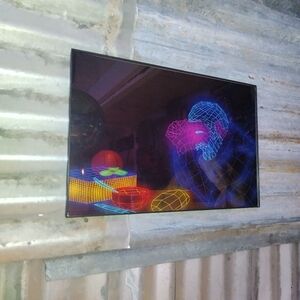 Our Daily Bread Futuristic Cyberpunk Framed Art Print By Neon Nicho